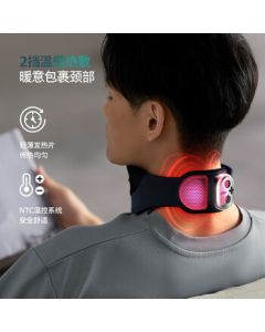 Philips (PHILIPS) Neck Massager with EMS, Heat Compress, and Support - 3-in-1 Neck Brace for Tech Neck Relief (Model PPM3213N)