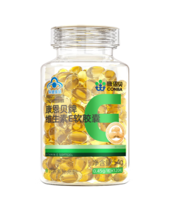 Kang En Bei Vitamin E Soft Capsules 0.45g/Capsule * 120 Capsules Vitamin E VE Capsules