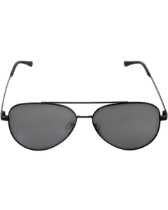 JingDong J.ZAO Classic Aviator Sunglasses for Men & Women, Polarized Driving Fishing Glasses, Lightweight Retro Wayfarer Shades - Black