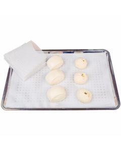 Danshi Zhiyuan Steamer Plate, Steamer Mat, Steamer Cloth, Silicone Steamer Liner, Steamer Pad, Silicone Pad, 40*60cm, 10-Pack