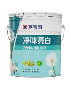 CARPOLY Interior Wall Latex Paint - Self-Application Water-Based Eco-Friendly Coating, White, 20kg
