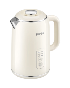 SUPOR 1.5L Side-Display Temperature Kettle, 316L Stainless Steel, Multi-Stage Constant Temperature Control, Baby Formula Water Kettle, Electric Kettle SW-15T75A