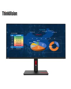Lenovo ThinkVision T32ud-40 31.5-inch [4K Ultra HD IPS Display] DP Type-C Height-Adjustable Swivel Narrow Bezel Wall-Mountable Gaming & Office Monitor