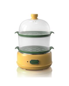 Bear Egg Cooker, Home Steamer, Automatic Shutoff Mini Single/Double Layer Egg Steamer ZDQ-C14H7