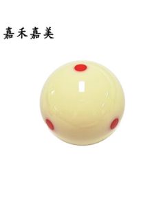 Jiahe Jiamei Cue Ball Standard Large Chinese Black 8 Pool Cue Ball Single Crystal White Ball Black 8 Billiards Ball