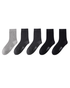JINGDONG Jingzao [7A Antibacterial] Xinjiang Cotton All-Season Breathable Men's Casual Socks, Business Socks, Mid-Calf Socks