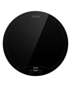 SUPOR Food Warmer Plate, Meal Heating Pad, Warming Tray with Defrost Timer, Child Safety Lock, Rotatable 60CM Round Dining Table Turntable (Model BZ60A801)