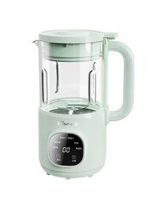Bear Soy Milk Maker PBJ-E05K1, Home Mini Blender, Small Rice Paste Maker, Multi-functional Automatic Cleaning No Filter Needed, 0.8L for 1-3 People
