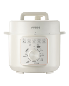 Hualing Midea Electric Pressure Cooker 4L, Multi-function Non-stick Inner Pot Rice Cooker with 10 Preset Menus and Open-lid Hotpot Function WH-YL4901E