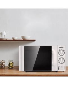Galanz Galanz 20L Microwave - Quick Home Use, 6 Power Levels Knob Control, Easy-to-Clean, Compact Mini Microwave D4W-S20
