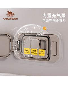 CAMEL Camping Air Mattress, Inflatable Sleeping Pad for Home, Automatic Airbed for Outdoor Tents, Portable Camping Bed 7702