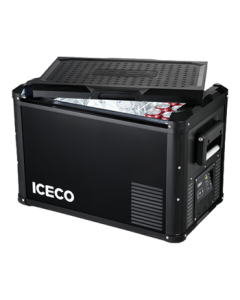 ICECO Professional Off-Road Refrigerator F60 Metal Body with Enhanced Shockproof and Insulation, Dual-Use for Car and Home Vehicle Refrigerator