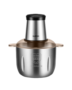 SUPOR 3L Large Capacity Multi-function Electric Meat Grinder, Anti-clogging Mincer, Vegetable Chopper, and Baby Food Processor JRD06
