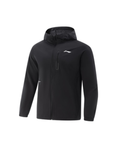 Li-Ning Cool & Comfort Water-Repellent Sports Windbreaker Men's 2025 New Fitness Series Hooded Jacket AFDVA85