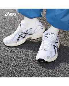 ASICS Men's Retro Fashion Casual Sneakers GEL-1130 White/Grey/Black 43.5