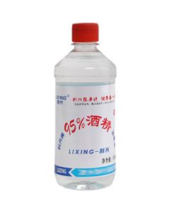 Lixing 95% Alcohol Disinfectant for Daily Office, School, and Home Use - Industrial Disinfectant Liquid 500ml (1 Bottle)