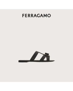 Ferragamo Women's Black Rubber Sole Shoes 0779972_M _ 80 Gift for Girlfriend