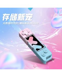 Lenovo Xiaoxin 256GB USB3.2 Type-C Dual-Port Mobile Flash Drive for Phones & Computers | 550MB/s Read Speed | High-Capacity High-Speed Portable Storage for Students & Professionals XS510