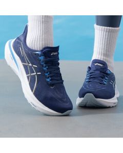 ASICS Women's Running Shoes GT-2000 13 Cushioned Comfort Lightweight Breathable Sports Shoes Blue 37.5