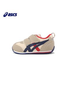 ASICS ASICS Autumn/Winter Baby Toddler Walking Shoes with Mesh Upper, Soft Sole, and Dual Hook-and-Loop Straps