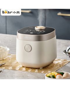 Bear Mini Rice Cooker 1.6L Multi-functional Electric Pot with Quick Cooking for 1-2 People, Model DFB-C16Q1