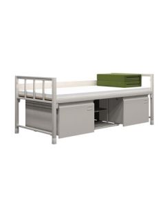 Huiyunxing Single Bed with Drawer Shoe Rack 2000mm*900mm*810mm