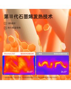 Jisou Hand Warmer Hot Water Bag Rechargeable Hand Warmer, Waterless Hand Warmer Hot Water Bag Flannel Style, Beige 5000mAh