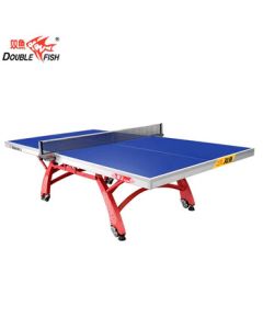 Double Fish Table Tennis Table 328A Standard Indoor Ping Pong Table 328 Double Foldable
