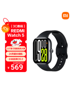 Xiaomi (MI) REDMI Watch 5 Elegant Black [Exclusive for Riders]