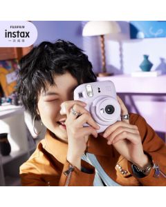 FUJIFILM instax mini12 Instant Camera mini12 Iris Purple Official Set (Includes Floral Studio Accessory Kit)