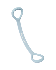 yottoy 8-Shaped Resistance Band for Back Training, Home Use Shoulder and Neck Stretching Belt, Back Exercise Yoga Silicone Arm Workout