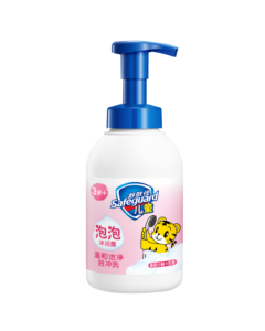 Safeguard Kids Foaming Body Wash - Gentle Pink 415g, Tear-Free Mild Formula with Rich Lather for Babies