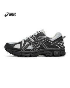 ASICS Women's GEL-KAHANA 8 Grey/Black 40 - High Rebound, Durable & Breathable Running Shoes