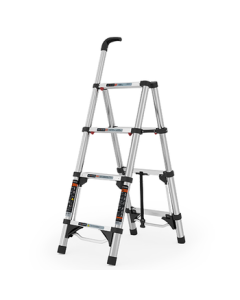 Aopeng Ladder Household Telescoping Ladder A-Frame Ladder Multi-functional Staircase Ladder 4-Step Ladder Reinforced Engineering Ladder