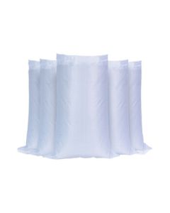 Huahuan Tiger Outdoor Moving Woven Burlap Sack Bag Packing Bag 50*80 White 100pcs