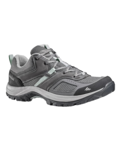 Decathlon Women's Outdoor Breathable Low-Cut Hiking Shoes ODS - Lead Gray 37 4194520