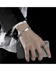 Chin steel Cuban bracelet
