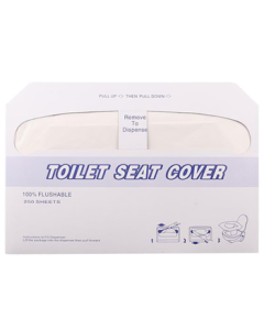 Bingyu BY-1264 Disposable Toilet Seat Covers, Dissolvable Toilet Paper, 250 Sheets/Box