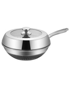 Joyoung High Arch Lid Precision Steel Non-Stick Wok CF32C-CJ961
