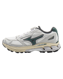 Mizuno (MIZUNO) Classic Retro Trend Unisex Running Shoes LG PREMIUM 01/White/Green/Gray Size 41