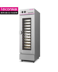 Lecon Commercial Proofer Fermentation Box Bread Steamer Stainless Steel Constant Temperature Baking Equipment 13-Tray Mechanical Model (Without Trays) WL-13F1