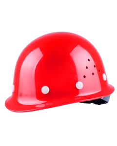 Xingong Safety Helmet Construction Site ABS Ventilated Impact-Resistant Electric Insulation Reflective Chin Strap XGA-1T Red