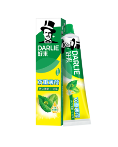 DARLIE Double Mint Toothpaste for Long-Lasting Fresh Breath and Cavity Protection 225g (Old and New Packaging Random)