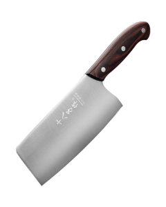 Shi Ba Zi Zuo Women's Exclusive Home Kitchen Knife, Colorful Wood Handle Slicing Knife S2308-B