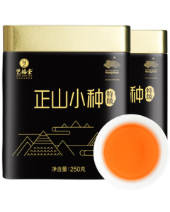 Yifutong Black Tea Wuyi Tongmuguan Authentic Lapsang Souchong Premium Grade 500g Canned Tea for Self-Enjoyment or Gifting to Elders
