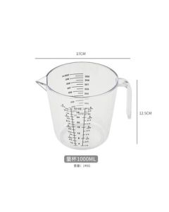 Changbaosen Kitchenware Transparent Measuring Cup with Scale for Baking - 1000ml (Minimum 3 Pieces)