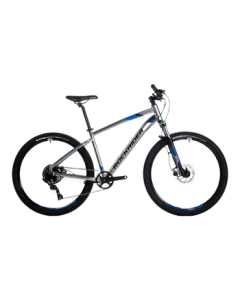 Decathlon ST530 Mountain Bike Off-Road Bicycle 9-Speed Disc Brake OVB1 Silver Size S 27.5 Inch - 2879759
