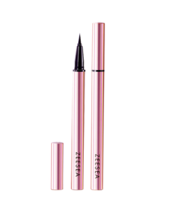 ZEESEA Ultra-Fine Eyeliner 01# Black, Long-Lasting Waterproof Smudge-Proof Liquid Eyeliner Birthday Gift