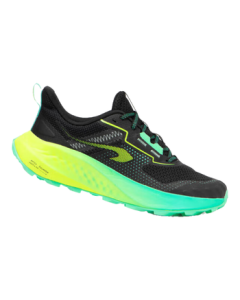 Decathlon Kids' K500 Lightweight Anti-Slip Graphite Black Racing Running Shoes Size 35 4840689