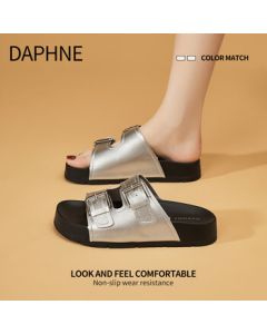 DAPHNE Women's Sandals Summer 2025 New Platform Wedge Sandals Soft Slippers for Dress Outfits